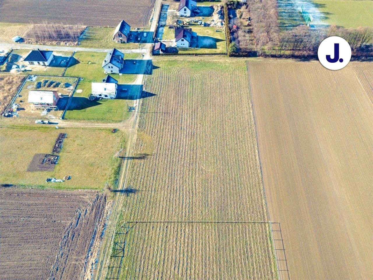 Działka budowlana 1510 m² — Jegłowa, ul. Kolejowa